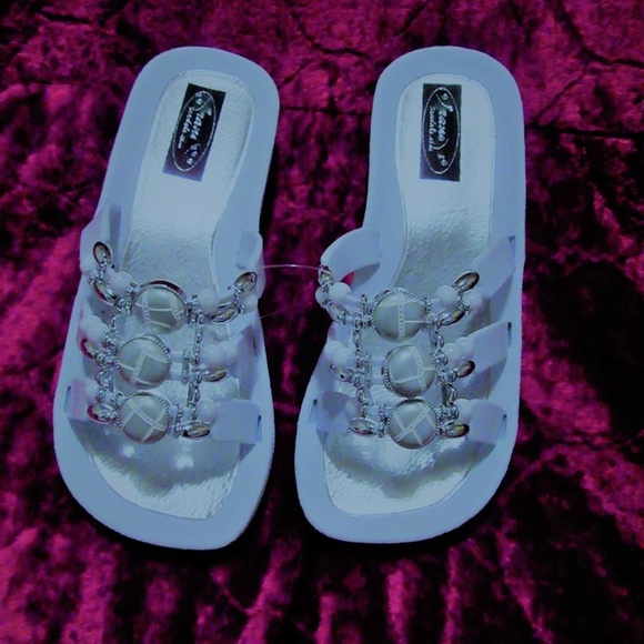 Sandals flat size Size 6 & 10 & 11 - Picture 2 of 8